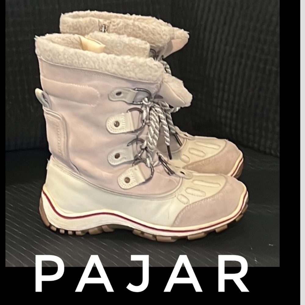 Authentic Pajar vtg signature winter boots Sz 8 Euro 39 - Picture 1 of 16